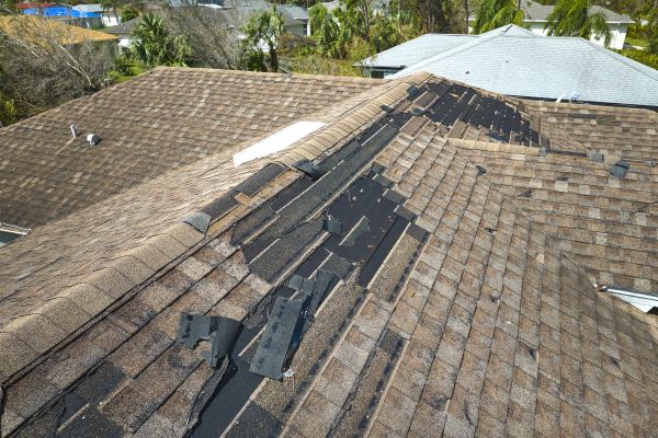 Roof Wind Damage Repair in Torrington