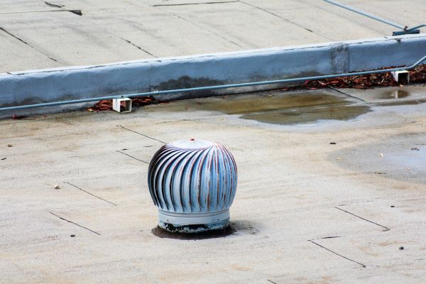 Flat Roof Vent Installation in Torrington