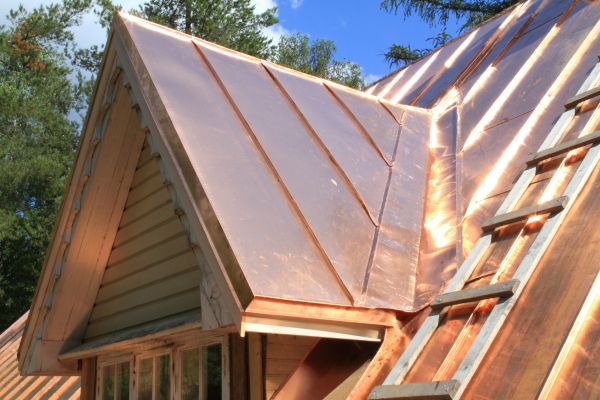 Copper Roof Installation in Torrington